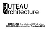 Logo HUTEAU Architecture